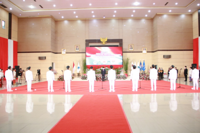Pelantikan 5 Kepala Daerah dan Wakil oleh Gubernur Sulut Olly Dondokambey